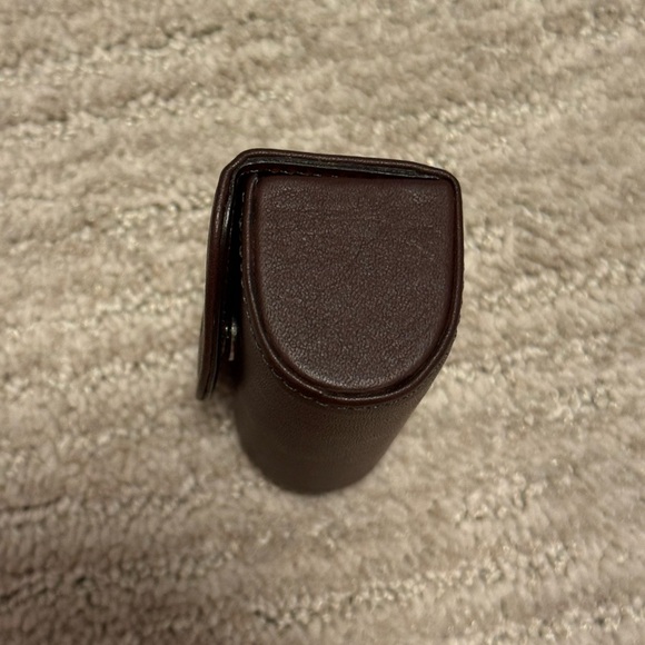 Coach vintage Brown Leather lip stick holder - Picture 3 of 6
